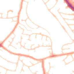 Daytime road noise heatmap for RG30 6HX