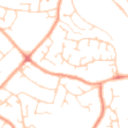 Daytime road noise heatmap for RG30 6HZ