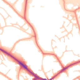 Daytime road noise heatmap for RG40 1DX