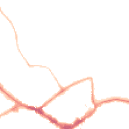 Night-time road noise heatmap for RG40 1EB