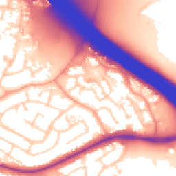 Daytime road noise heatmap for RG40 1EF