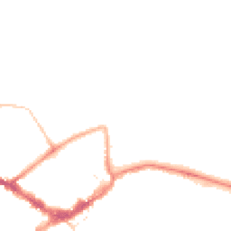 Night-time road noise heatmap for RG40 1EP