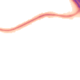 Night-time road noise heatmap for RG40 1LP