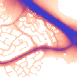 Daytime road noise heatmap for RG40 1QZ