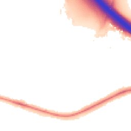 Night-time road noise heatmap for RG40 1RY