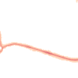 Night-time road noise heatmap for RG40 1UR