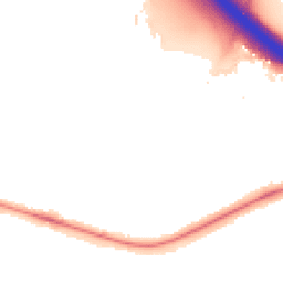Night-time road noise heatmap for RG40 1YY