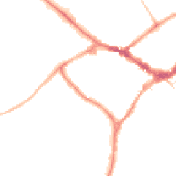 Night-time road noise heatmap for RG40 2AL