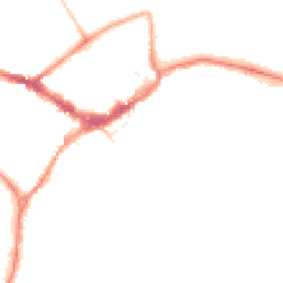Night-time road noise heatmap for RG40 2DZ