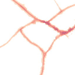 Night-time road noise heatmap for RG40 2FJ