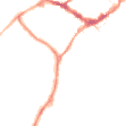 Night-time road noise heatmap for RG40 2NW