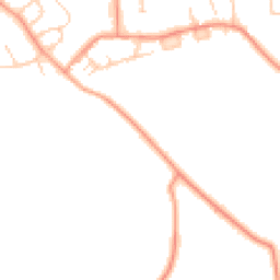 Daytime road noise heatmap for RG40 3AD