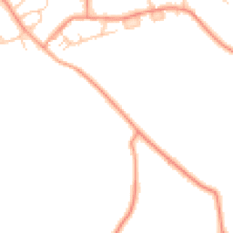 Daytime road noise heatmap for RG40 3AG