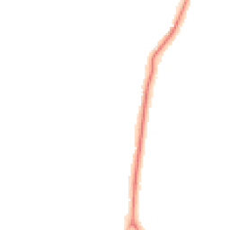 Night-time road noise heatmap for RG40 3HZ