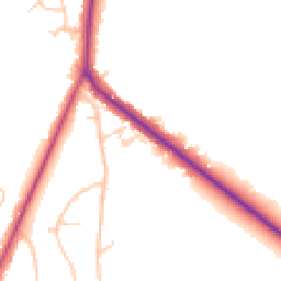Daytime road noise heatmap for RG40 3JW
