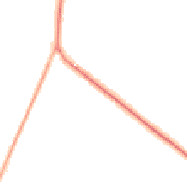 Night-time road noise heatmap for RG40 3JW