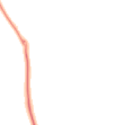 Night-time road noise heatmap for RG40 4AN