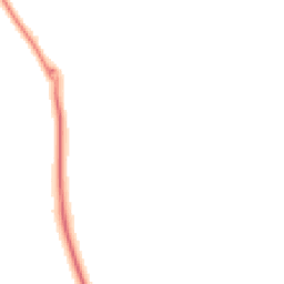 Night-time road noise heatmap for RG40 4AP