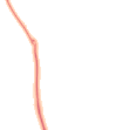 Night-time road noise heatmap for RG40 4AR