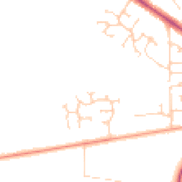Daytime road noise heatmap for RG40 4XB