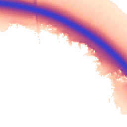 Night-time road noise heatmap for RG40 5AD