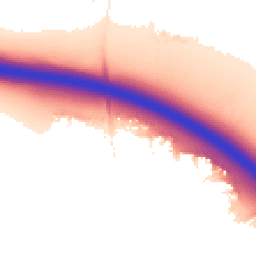 Night-time road noise heatmap for RG40 5AF