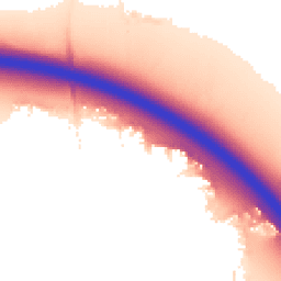 Night-time road noise heatmap for RG40 5AL