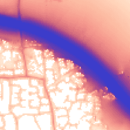 Daytime road noise heatmap for RG40 5AR