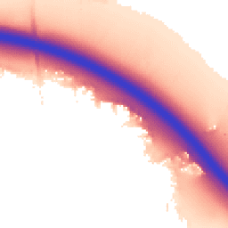 Night-time road noise heatmap for RG40 5AR