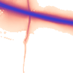 Night-time road noise heatmap for RG40 5AU
