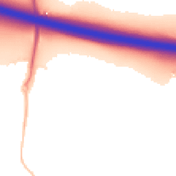 Night-time road noise heatmap for RG40 5AY
