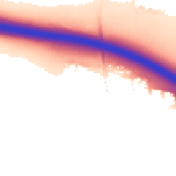 Night-time road noise heatmap for RG40 5BJ
