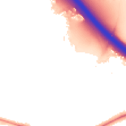 Night-time road noise heatmap for RG40 5PG