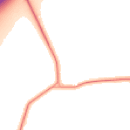 Daytime road noise heatmap for RG40 5RP