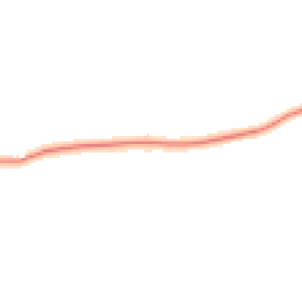 Daytime road noise heatmap for RG40 5RR