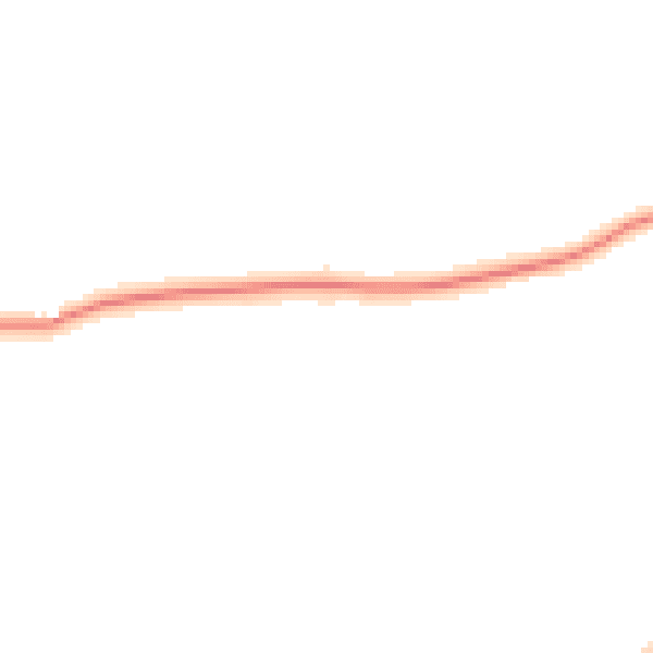 Daytime road noise heatmap for RG40 5RS