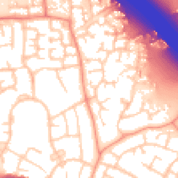 Daytime road noise heatmap for RG40 5YD