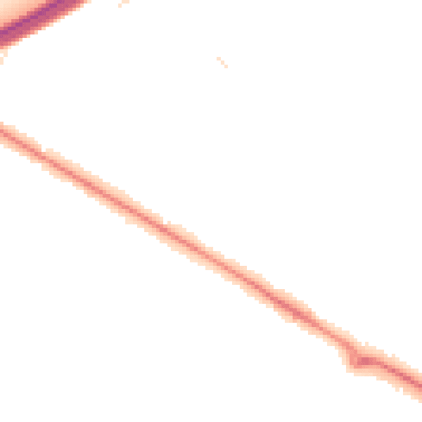 Night-time road noise heatmap for RG41 1LN