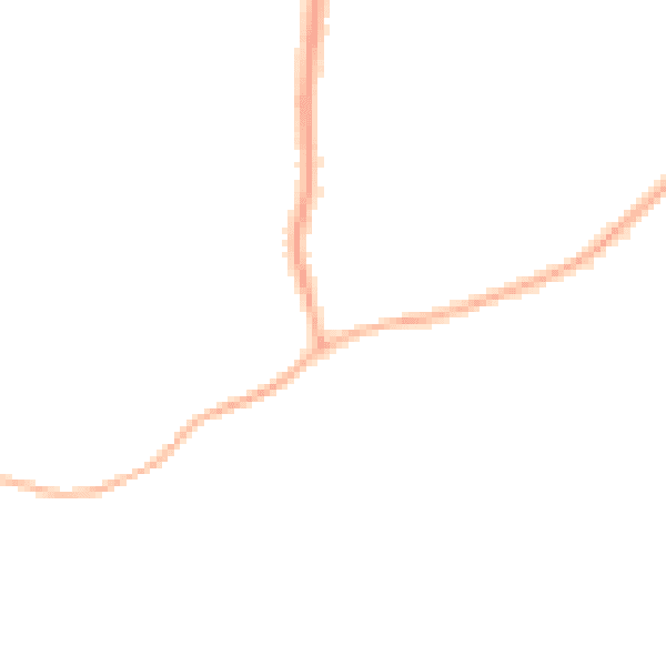 Night-time road noise heatmap for RG41 4TE