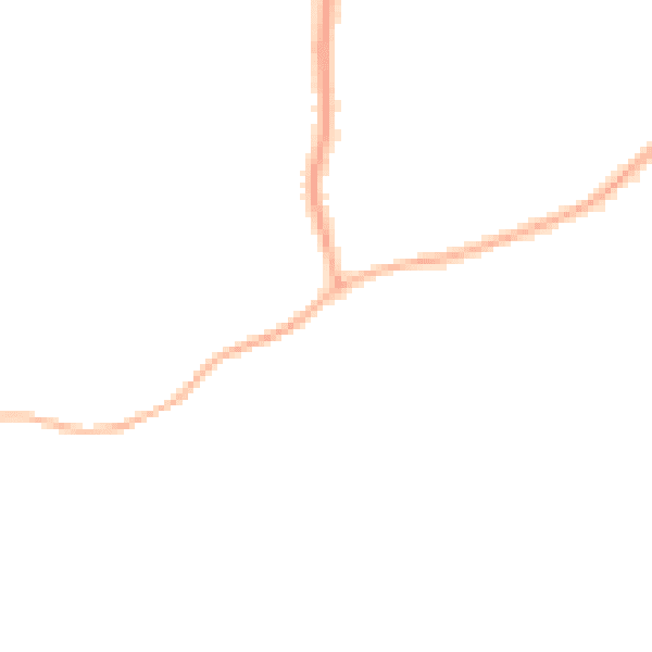 Night-time road noise heatmap for RG41 4TG