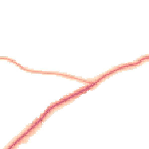 Daytime road noise heatmap for RG41 4TP