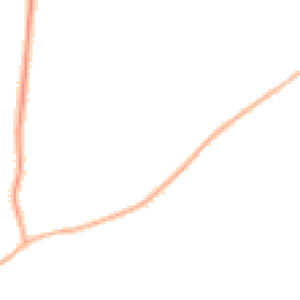 Night-time road noise heatmap for RG41 4TX
