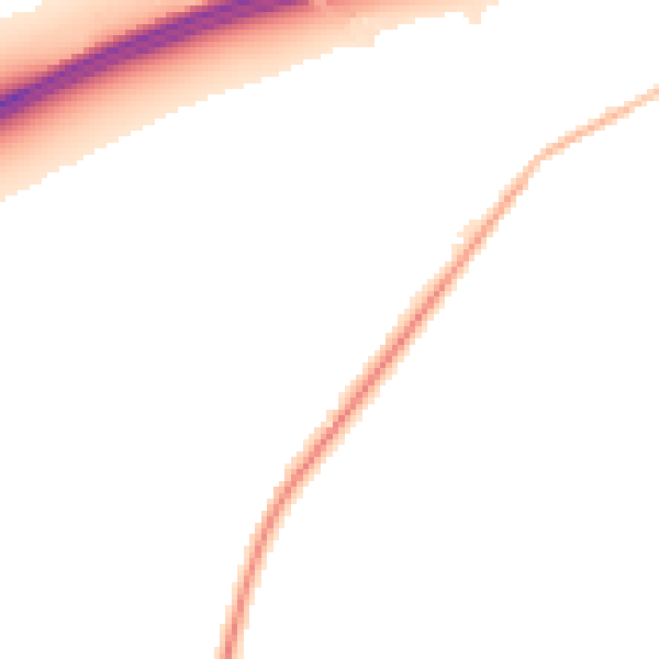 Night-time road noise heatmap for RG41 5GJ