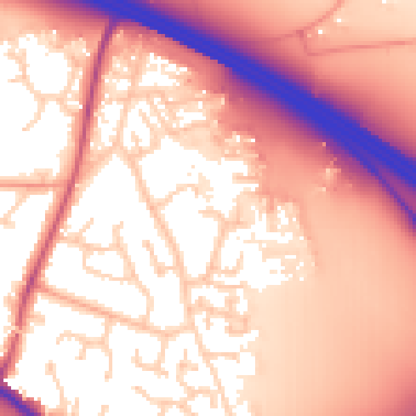 Daytime road noise heatmap for RG41 5JZ