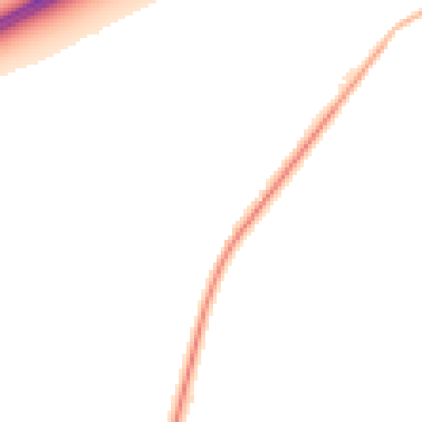 Night-time road noise heatmap for RG41 5PT