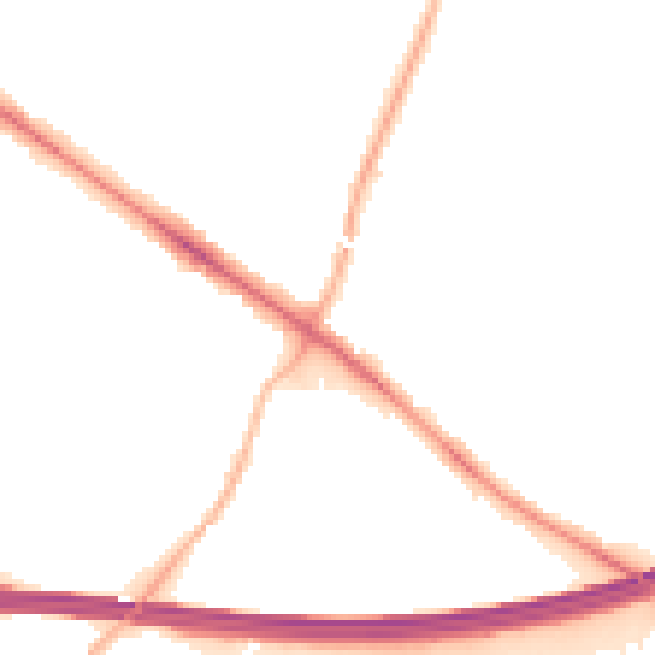 Night-time road noise heatmap for RG41 5PY