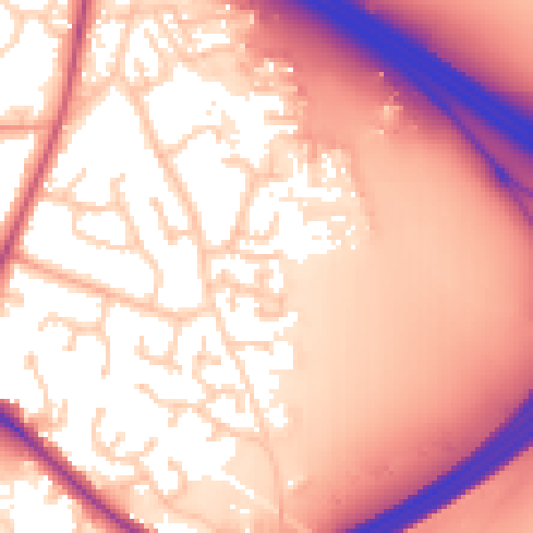 Daytime road noise heatmap for RG41 5TW