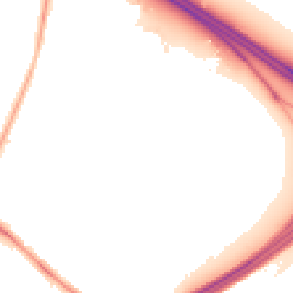 Night-time road noise heatmap for RG41 5TW