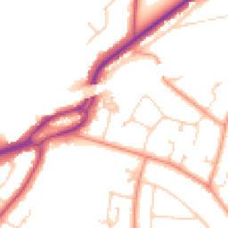 Daytime road noise heatmap for RG5 3AB