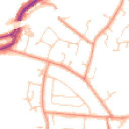 Daytime road noise heatmap for RG5 3AD